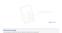 Desktop Screenshot of humanoidapps.com