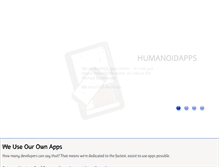 Tablet Screenshot of humanoidapps.com